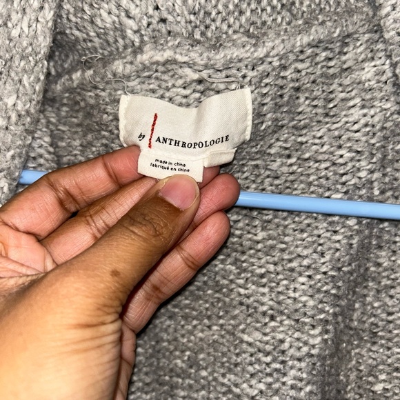 Anthropologie Light Gray Women's Cardigan - Picture 3 of 7